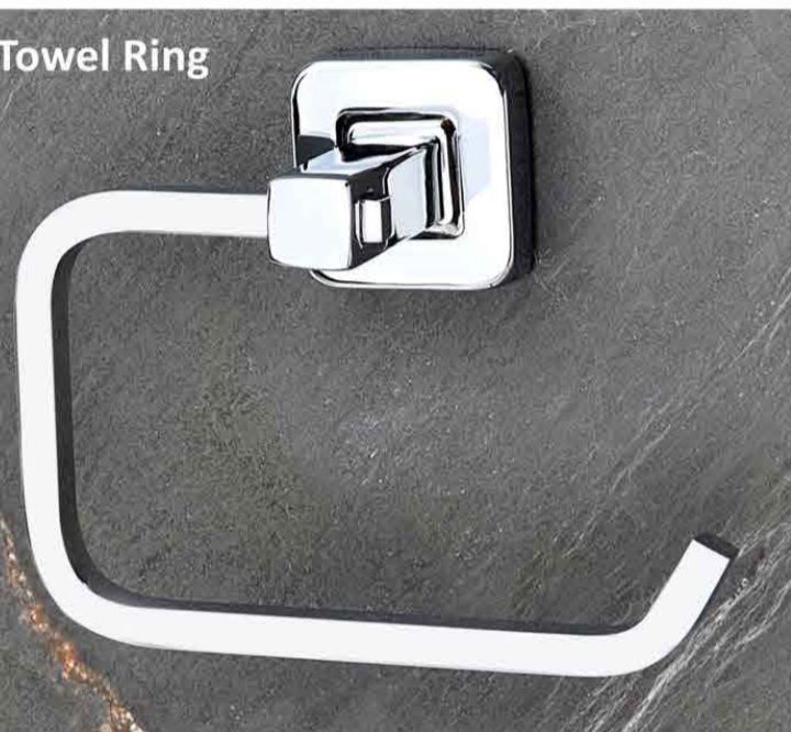 dmass CRETA TOWEL RING/ TOWEL RACK CHROME Towel Holder-picture-12
