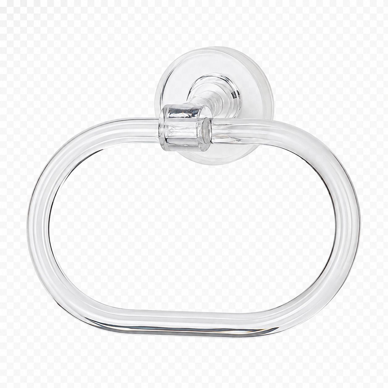 shrimajisa OTR-PL-TR-001 transparent Towel Holder-picture-1