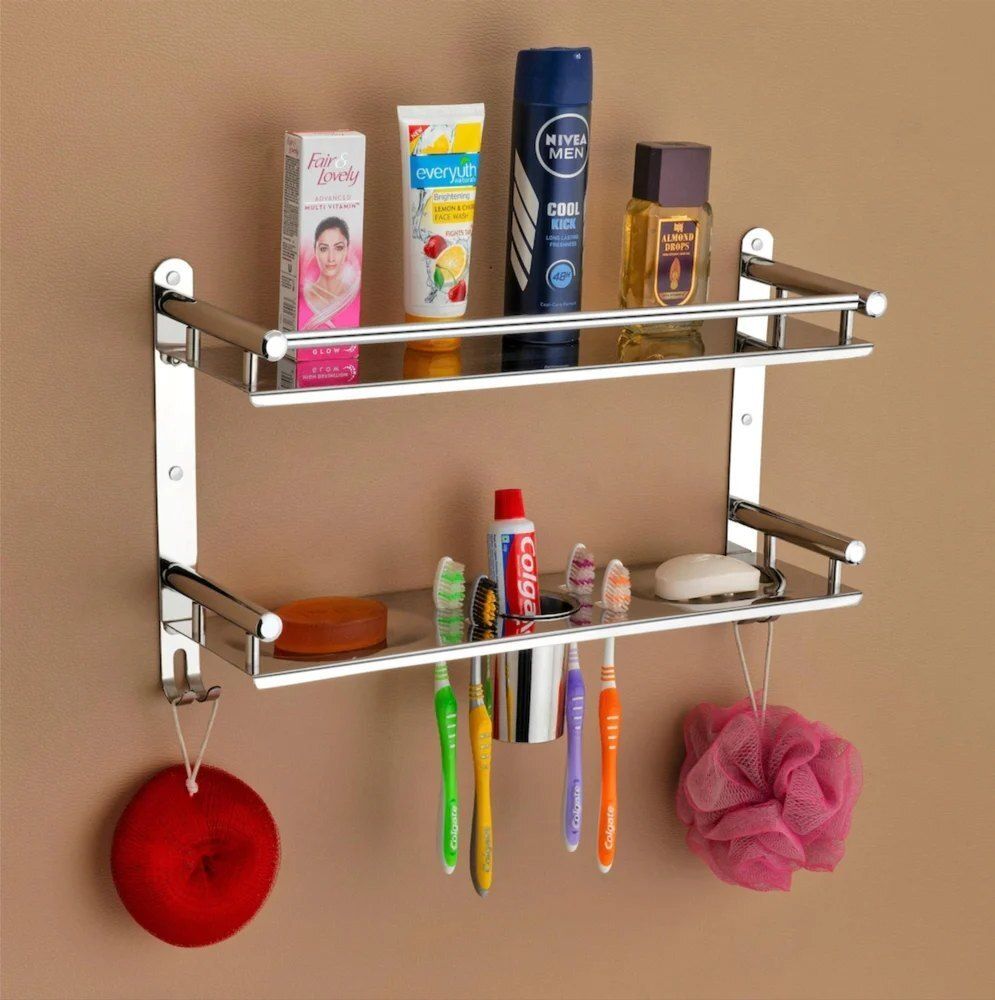 NK-2 LAYER TUMBLER RACK-PCS 1-108 Steel Towel Holder-image-3