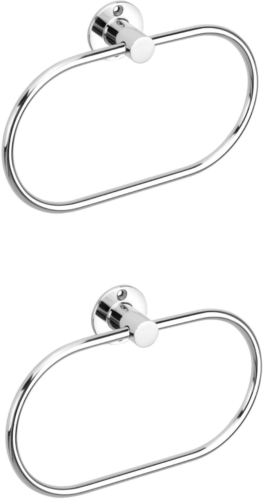 Stainless steel heavy Towel ring Towel holder Towel rod Towel hanger Cloth hanger Napkin ring Bathroom accessories Modern Bath Towel Stand Cloth stand for bathroom 7.8 inch 1 Bar Towel Rod-image-7