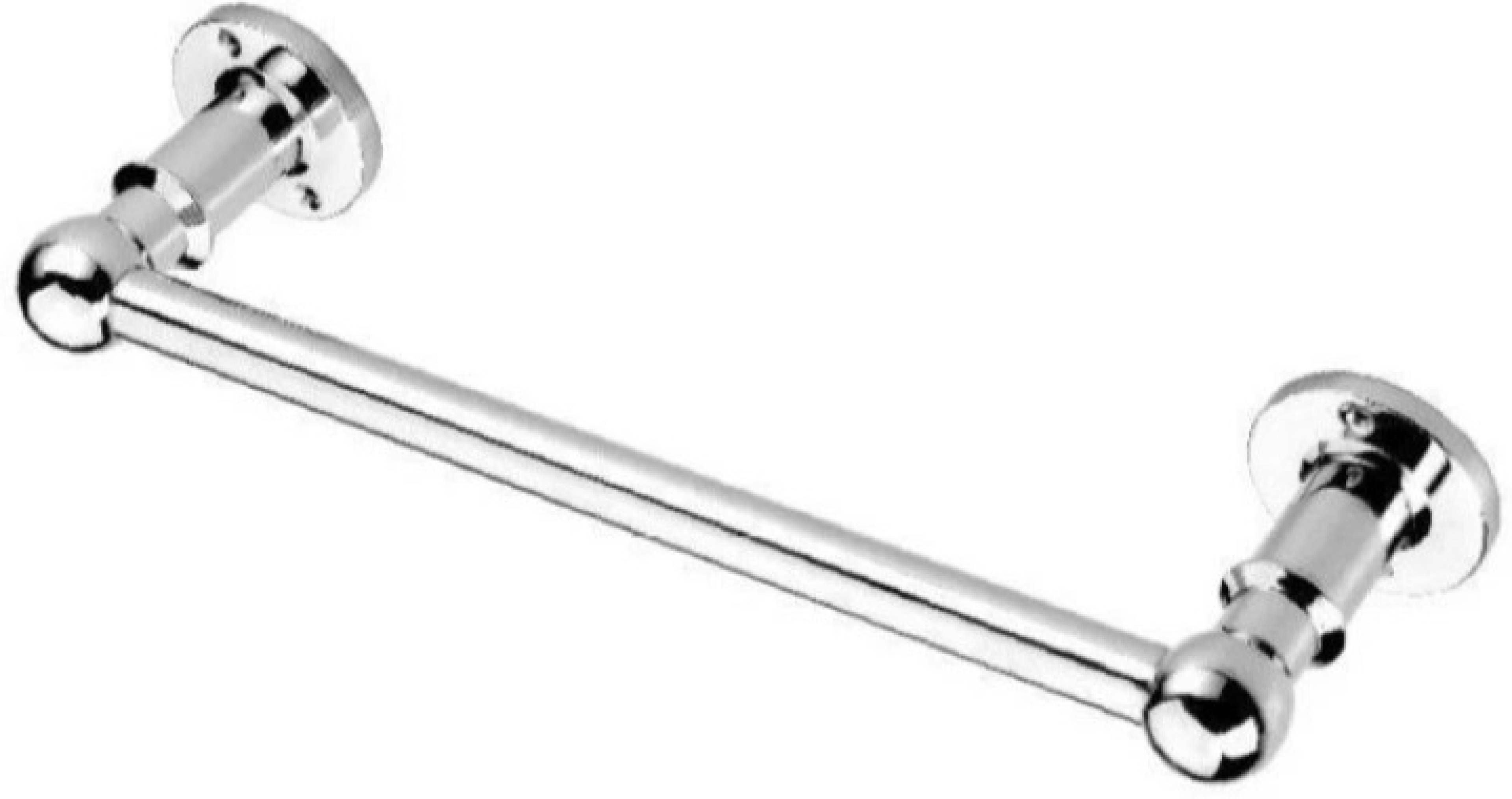 Tarzan Towel Rod 18 inches (1.5 feet) Silver Towel Holder 18 inch 1 Bar Towel Rod