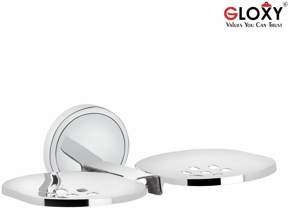 Double Soap Holder for Bathroom |Wall Mount Soap Stand – Rustproof & Durable Stainless Steel Toilet Paper Holder-image-44