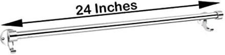 quxozo 24 inch 2 Bar Towel Rod-picture-45