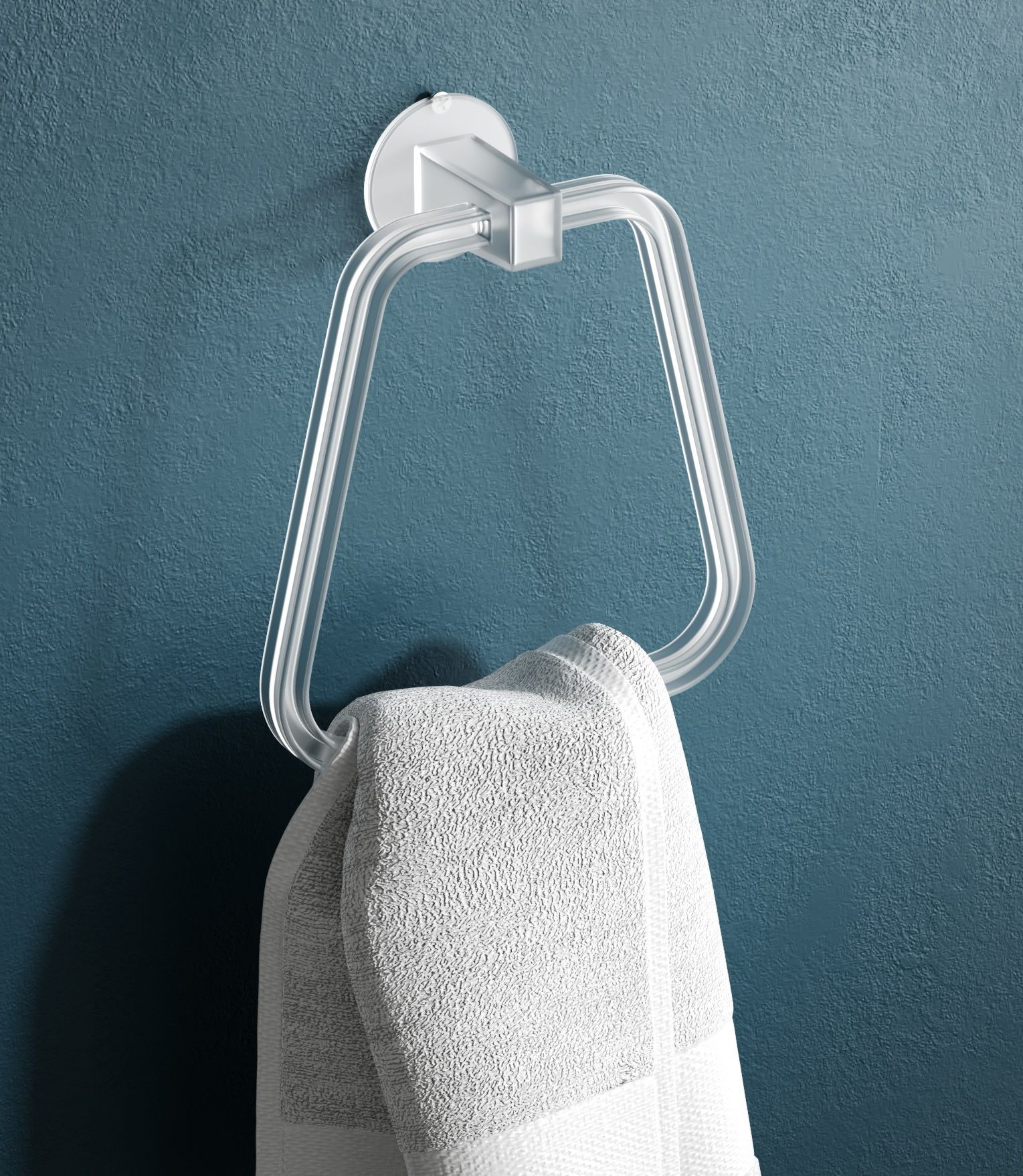 Trapezoid Napkin/Towel Ring/Napkin Holder/kitchen/washbasin Bathroom Accessories 6.8 inch 1 Bar Towel Rod-image-32