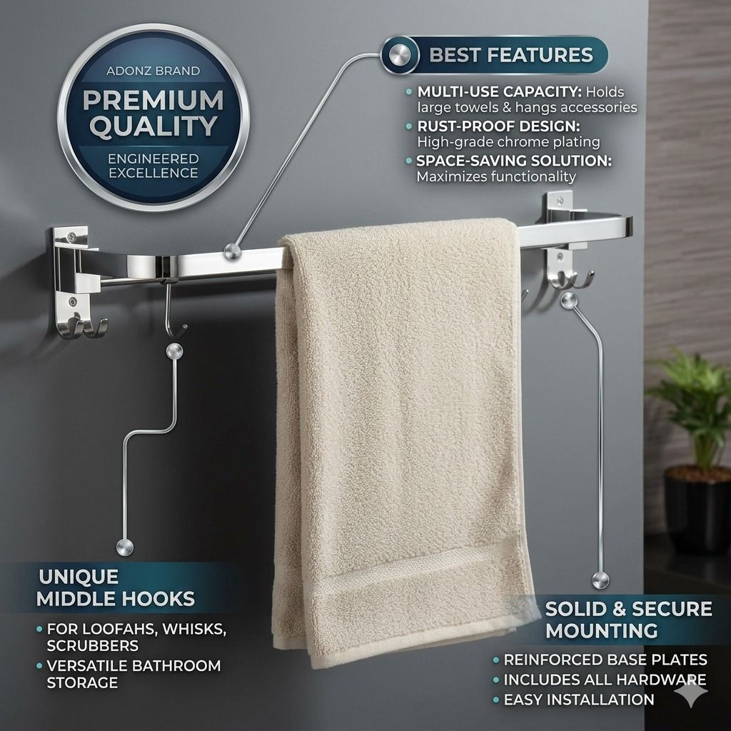 24.5 inch 0 Bar Towel Rod-image-16