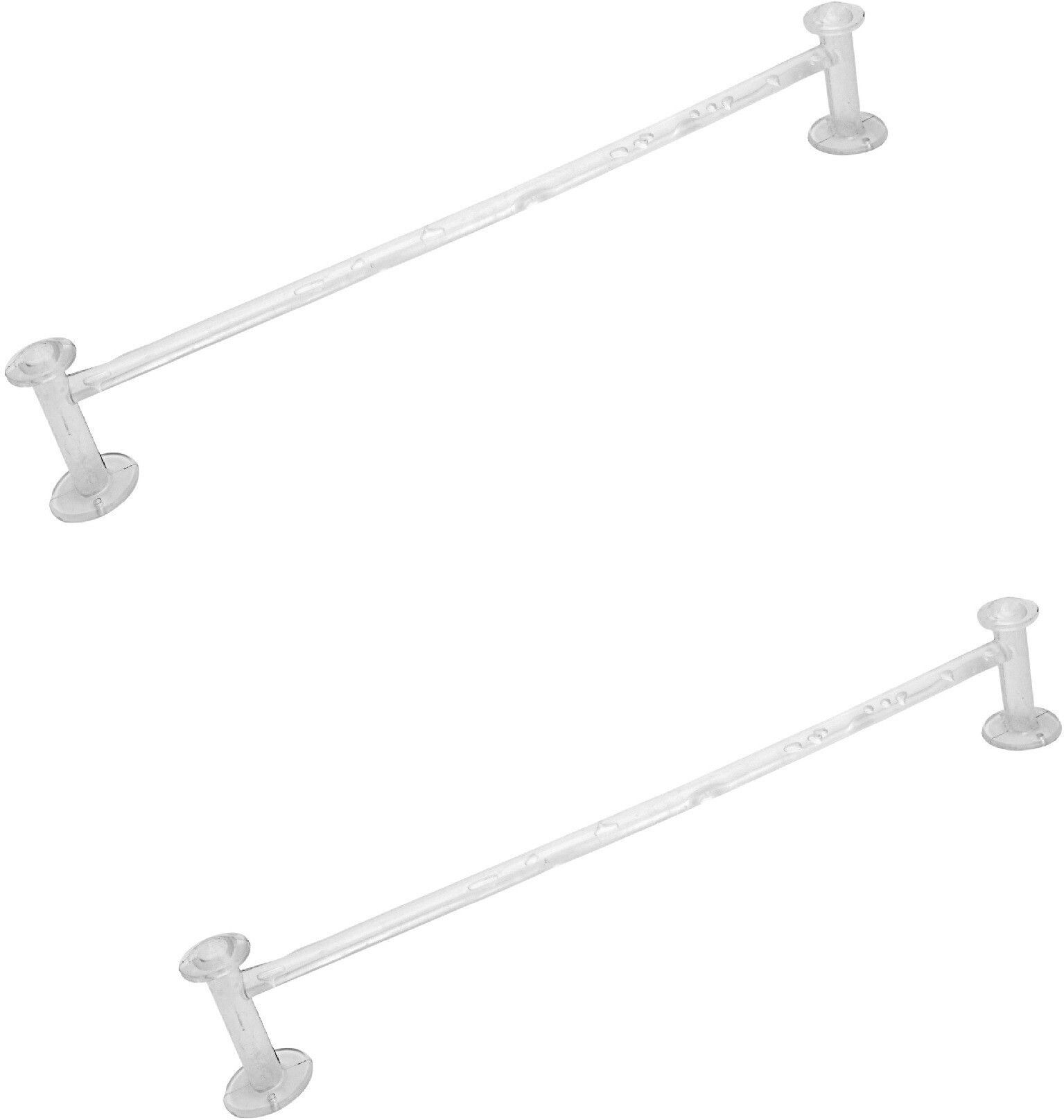 lipka ABS Round Towel Rod 21 inch 2 Bar Towel Rod-picture-12