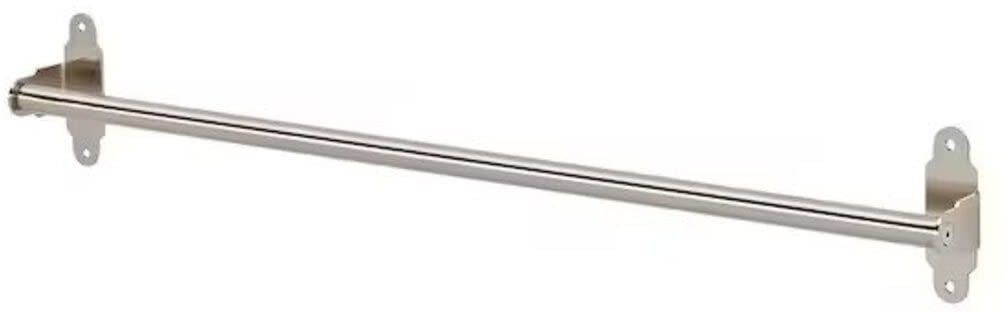ikea Rail, nickel-plated, 60 cm (23 ½ ") 23.5 inch 1 Bar Towel Rod-picture-28