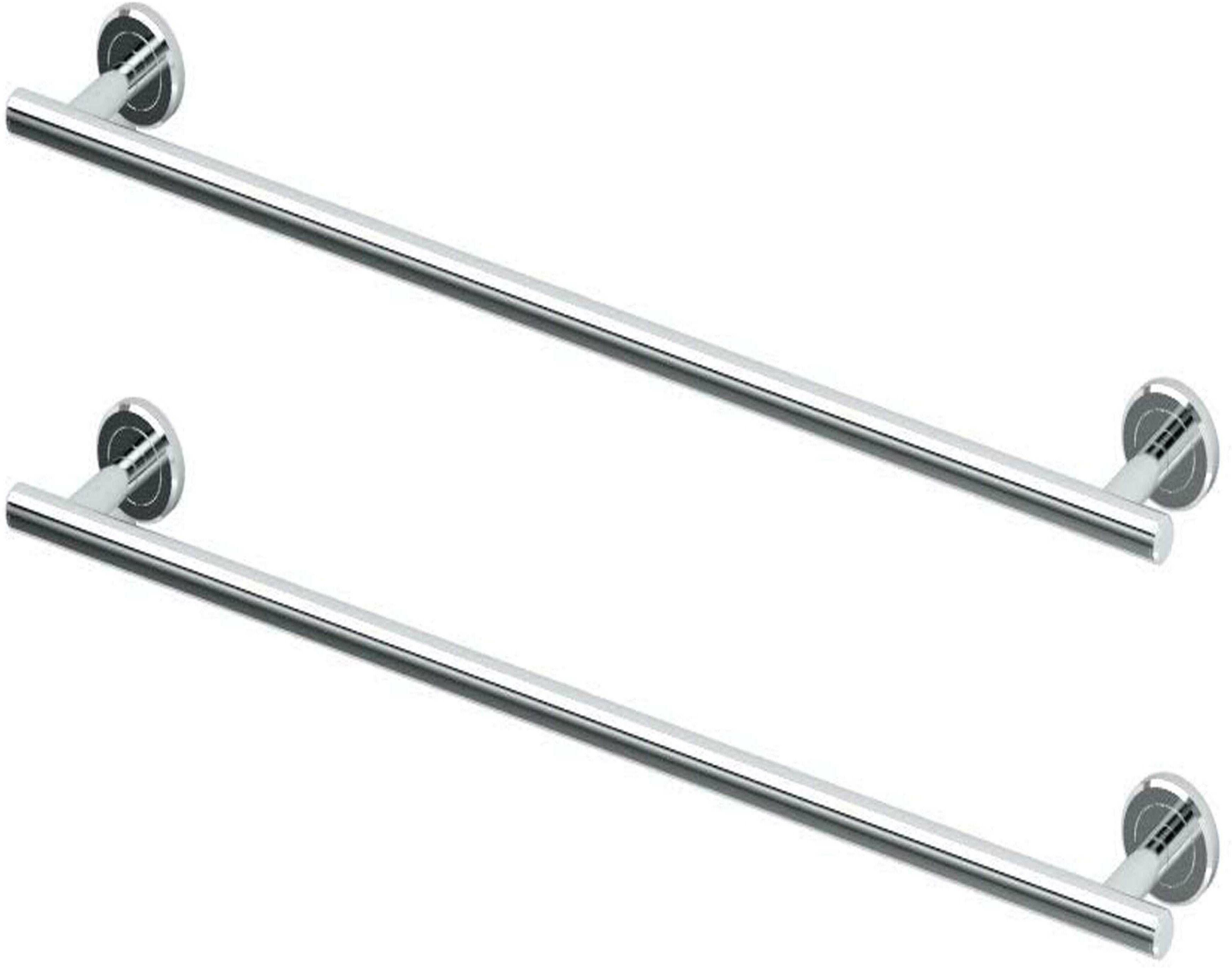 Stainless Steel 24 inch 2 Bar Towel Rod