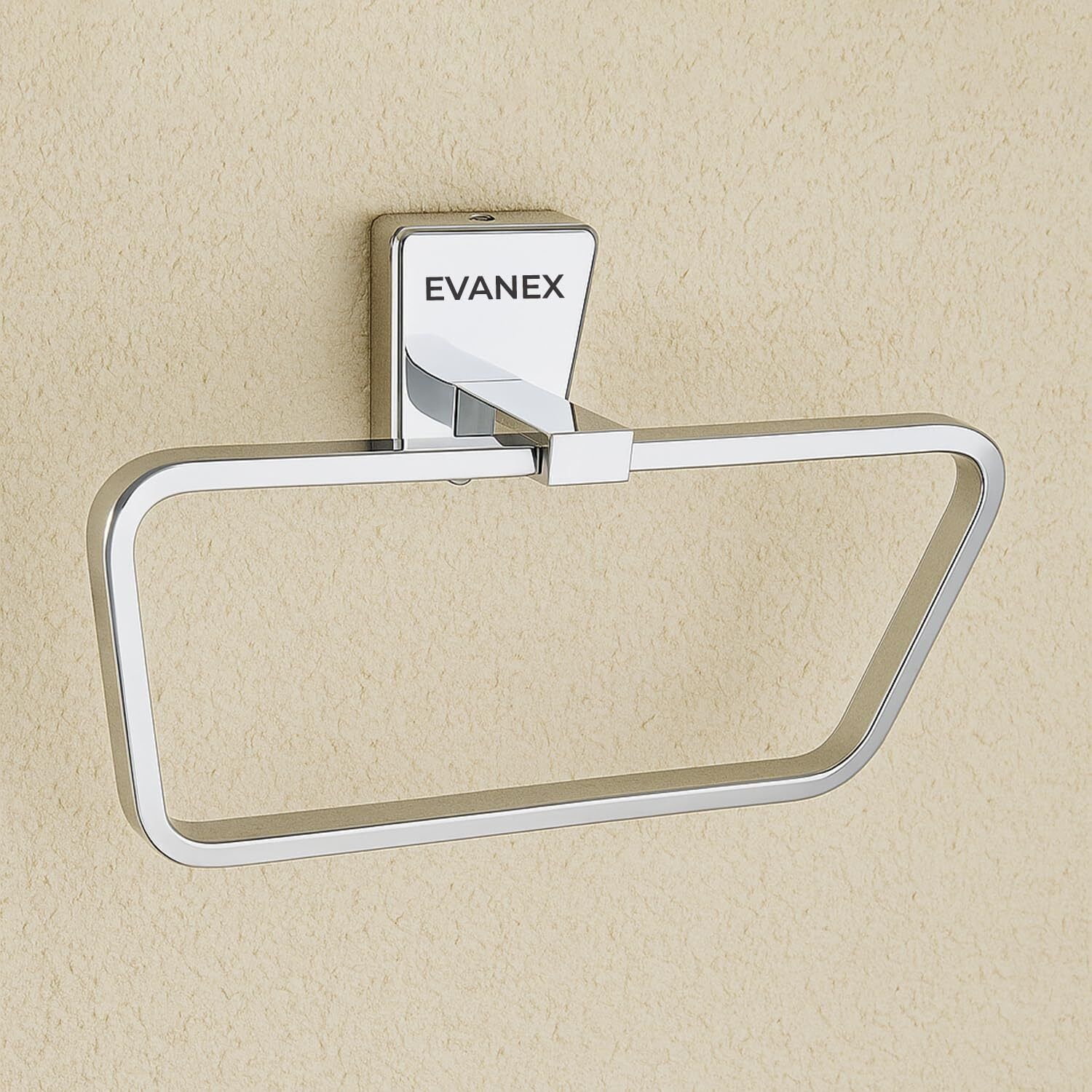 EVANEX Napkin & Towel Ring | Wall-Mounted Bathroom & Kitchen Holder (SELVI) 20 inch 1 Bar Towel Rod-image-18