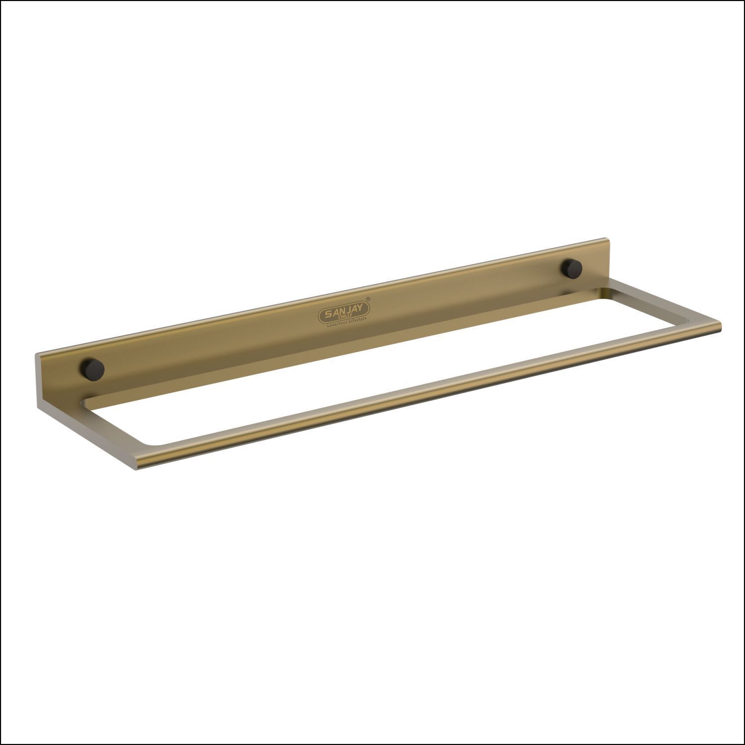 Imperial Series Bathroom Towel Rod – Brushed Bronze 24 inch 1 Bar Towel Rod-image-35