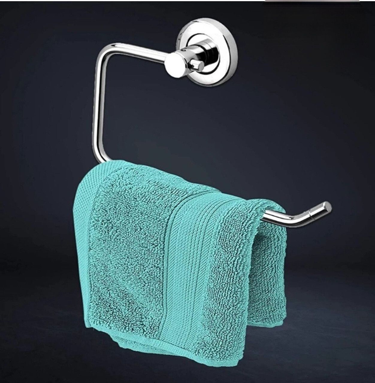 fixzo Napkin Rods/Napkins Holder Rod for Bathroom Napkin Ring (Pack Of 1) 10 inch 1 Bar Towel Rod-picture-13