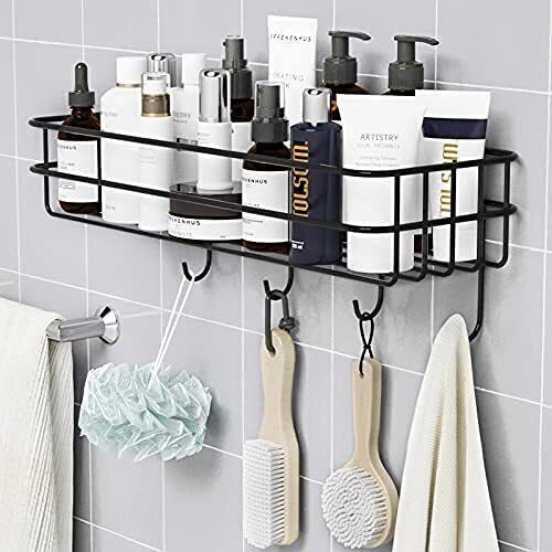 Wall Mounted bathroom Shelf/Rack/Storage Organizer for bathroom 11 inch 1 Bar Towel Rod