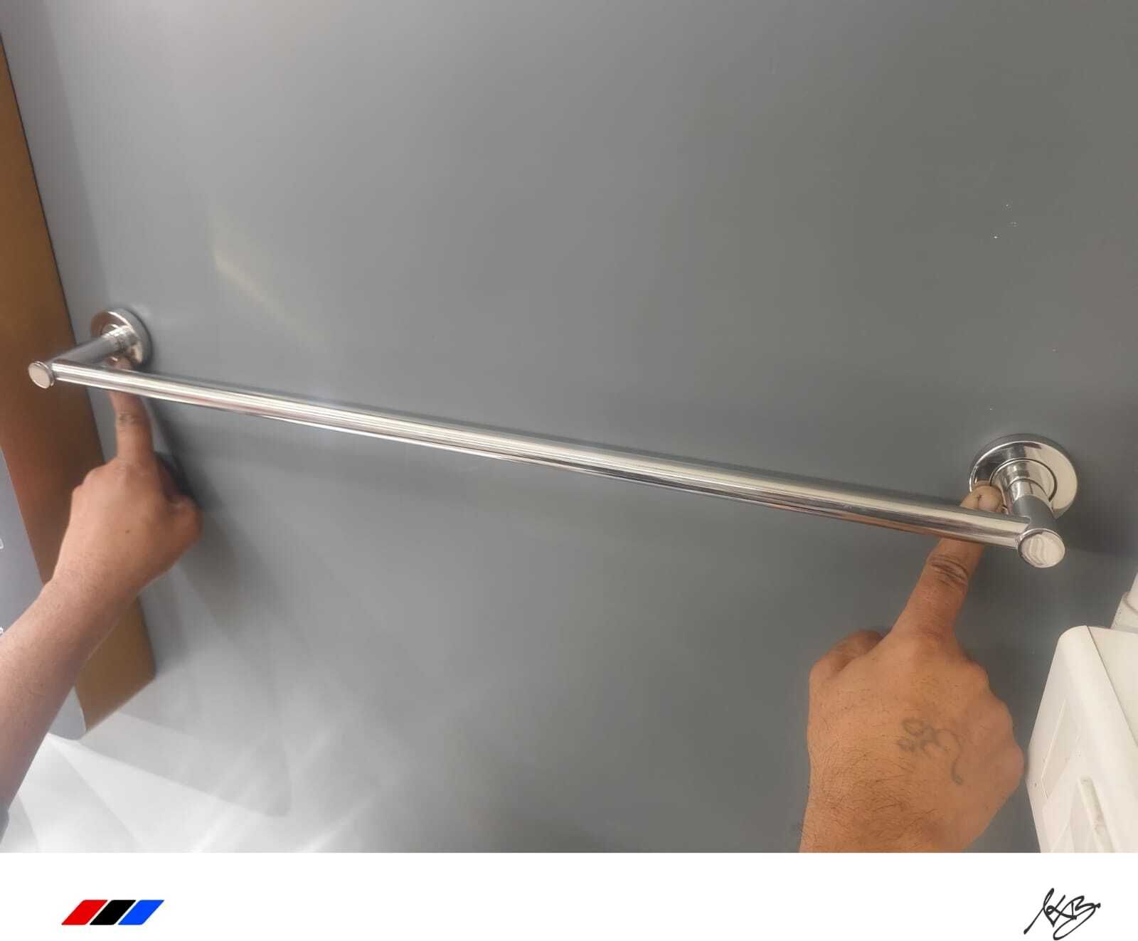paras Kiya Round Towel Rod 24 inch 1 Bar Towel Rod-picture-33
