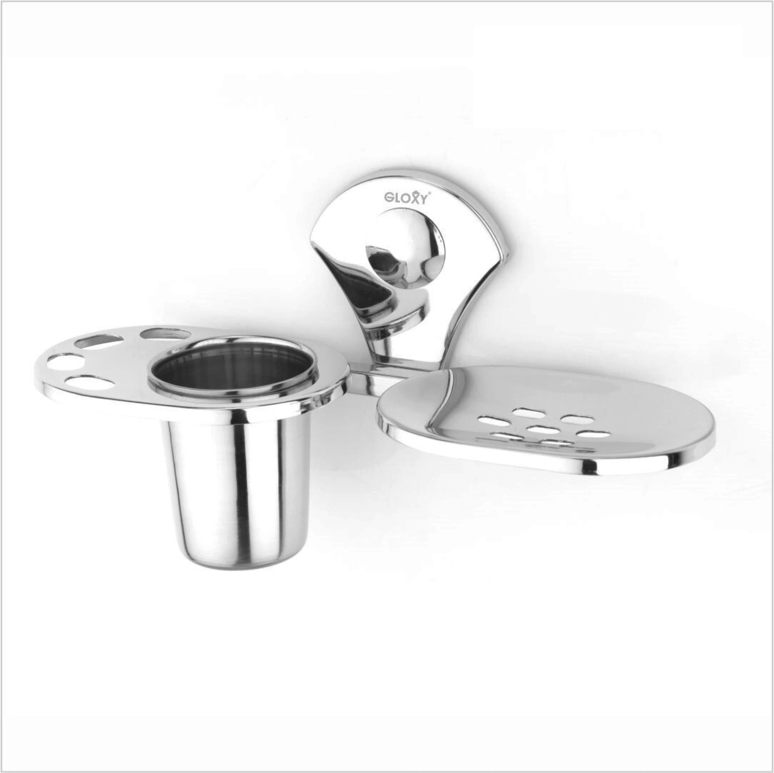 Wall Mount Soap Dish and ToothbrushHolder | StainlessSteelBathroomAccessories Stainless Steel Toilet Paper Holder-image-2