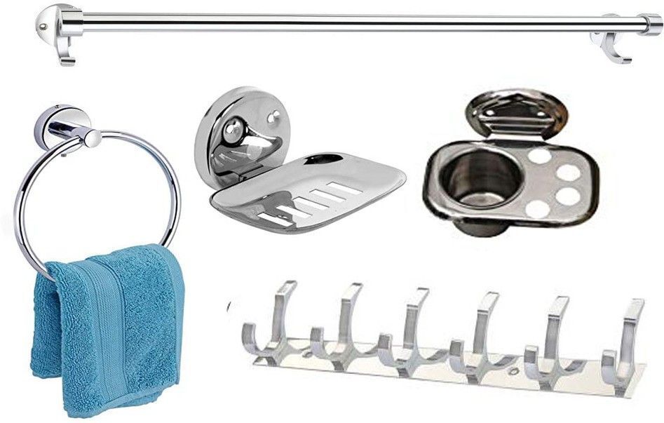 quxozo 25 inch 1 Bar Towel Rod-picture-10