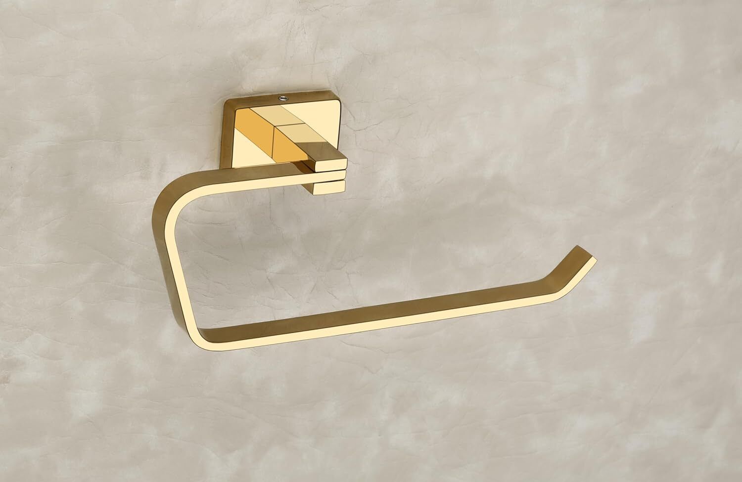 304Grade Stainless Steel Towel Ring/Hand Towel Rack for Bathroom/Kitchen(Gold) 1.18 inch 1 Bar Towel Rod-image-29