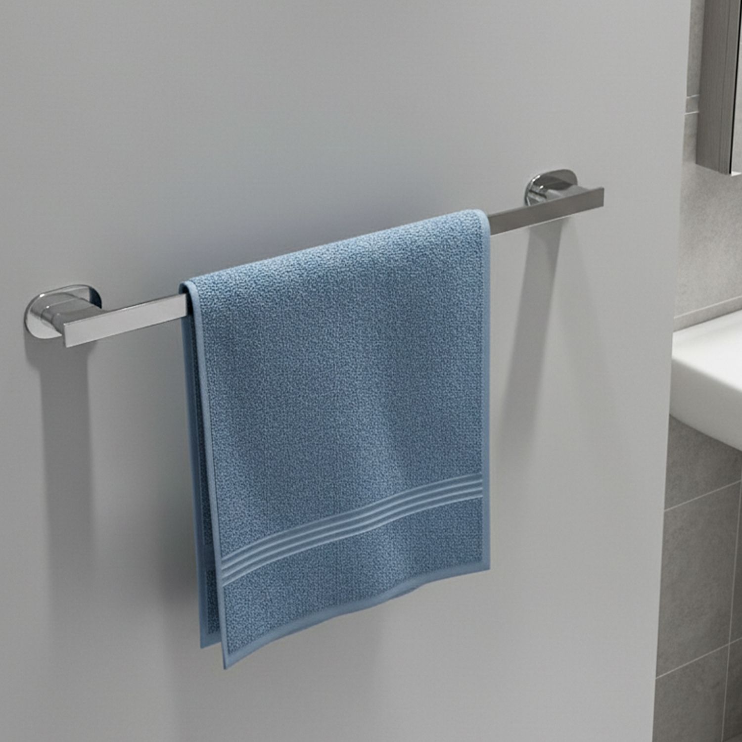 gravity waterluxury Porus Chrome 26 inch 1 Bar Towel Rod-picture-37