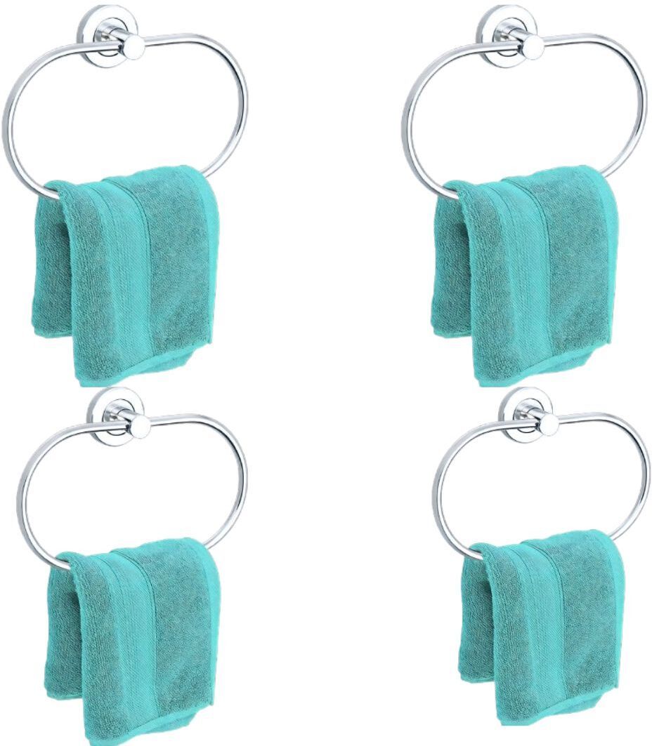 Fixzo Napkin Rods/Napkins Holder Rod for Bathroom Napkin Ring (Pack Of 4) 10 inch 4 Bar Towel Rod-image-35