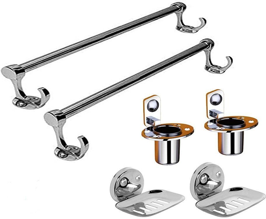 quxozo 25 inch 2 Bar Towel Rod-picture-19