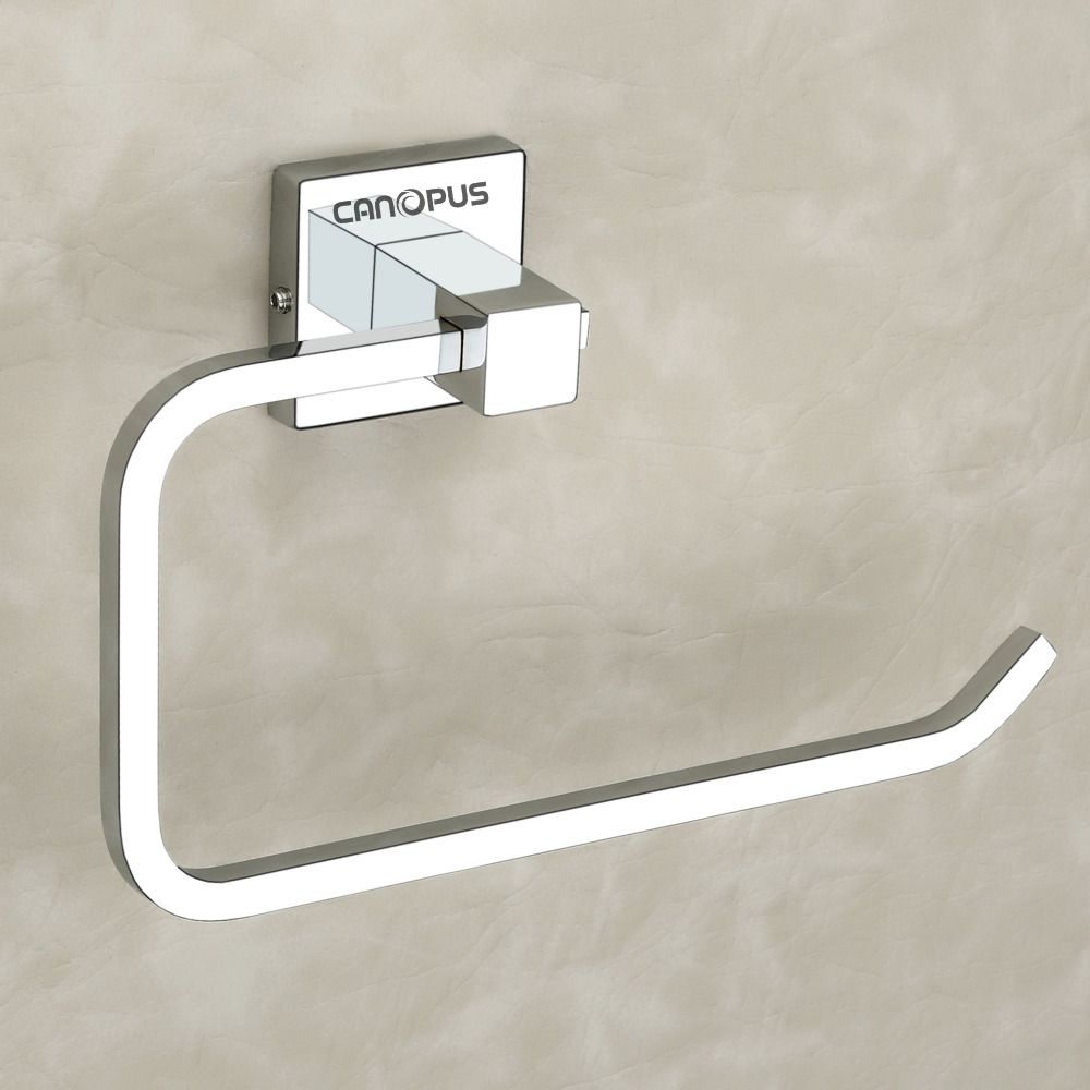 Canopus SS 304 Napkin Ring 12 inch 1 Bar Towel Rod-image-49