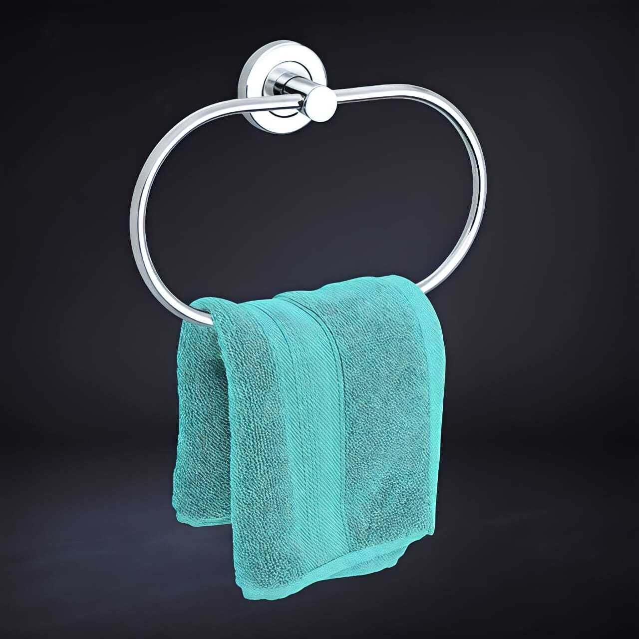 Fixzo Napkin Rods/Napkins Holder Rod for Bathroom Napkin Ring (Pack Of 1) 10 inch 1 Bar Towel Rod-picture-5