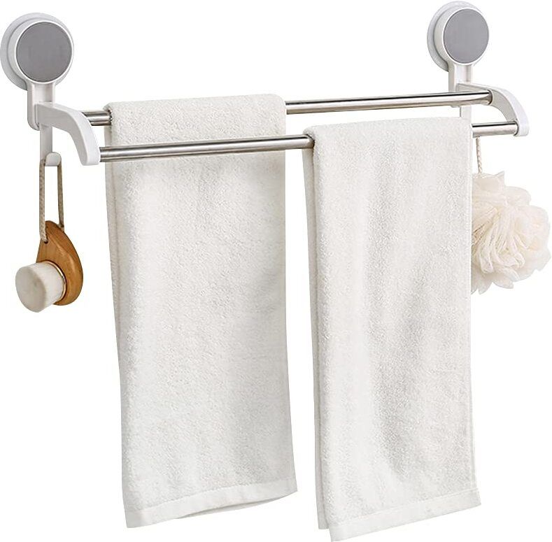 DTR-SS304-VS-001 White & Silver Towel Holder-image-39