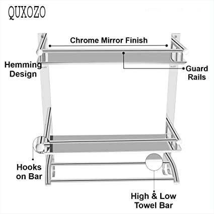 quxozo 17 inch 1 Bar Towel Rod-picture-29