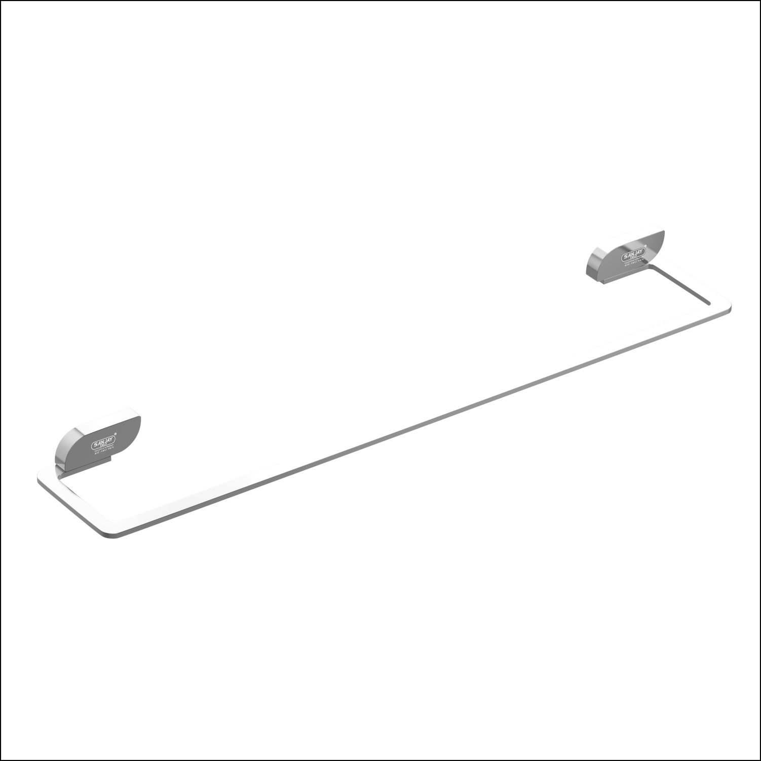 Nexa Series Premium Towel Rod | Stainless Steel Wall Mount Bathroom Towel Holder 24 inch 1 Bar Towel Rod-image-23
