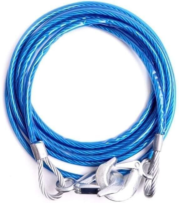 technoawy 7-Ton Towing Power: 12mm Car Tow Cable - 5 Meters of Super Strong 5.3 m Towing Cable-picture-23