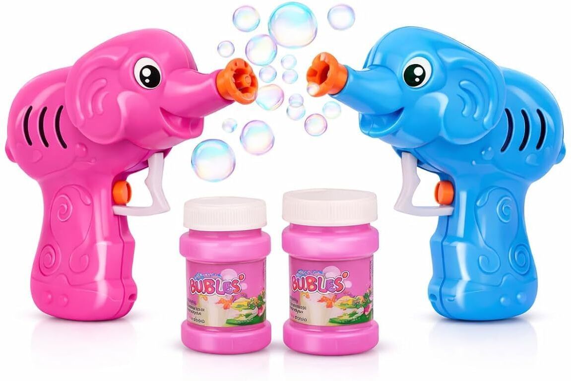 Manual Elephant Bubble Gun Pack Of 2 Toy Bubble Maker-image-46