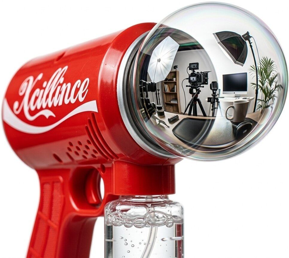 xcillince toys Bubble Blaster Machine with Bubble Launcher and Refill Pack Toy Bubble Maker-picture-41