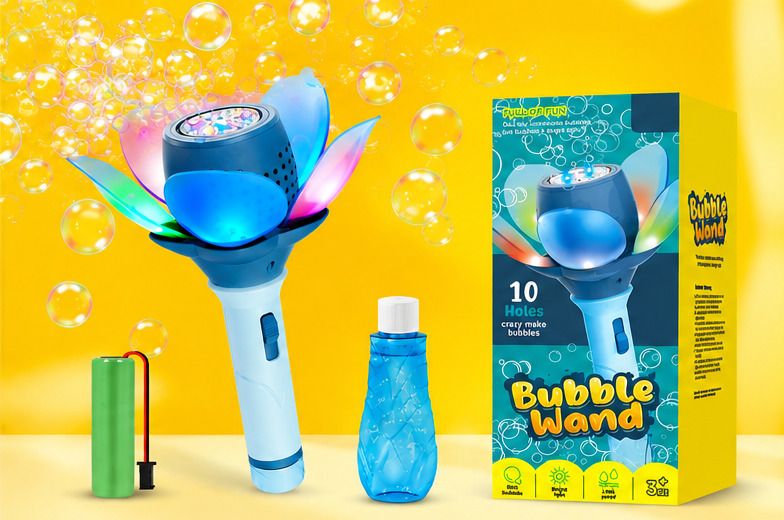 zecommerce Portable Electric Bubble Blower Wand with Rechargeable Battery Toy Toy Bubble Maker-picture-21
