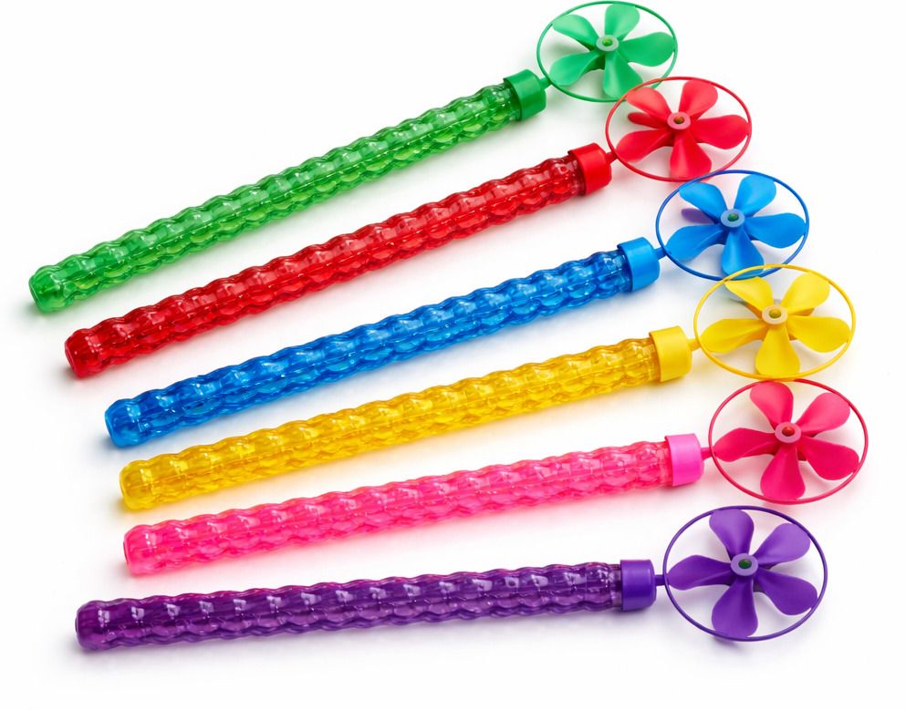 Bubble Stick Toy Pack of 6 | Multicolor | Bubble Wand for Kids Toy Bubble Maker-image-29