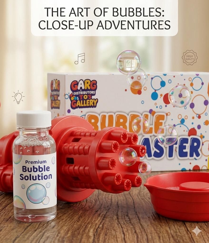 Bubble Bluster Gun Toy for Kids Toy Bubble Maker-image-22