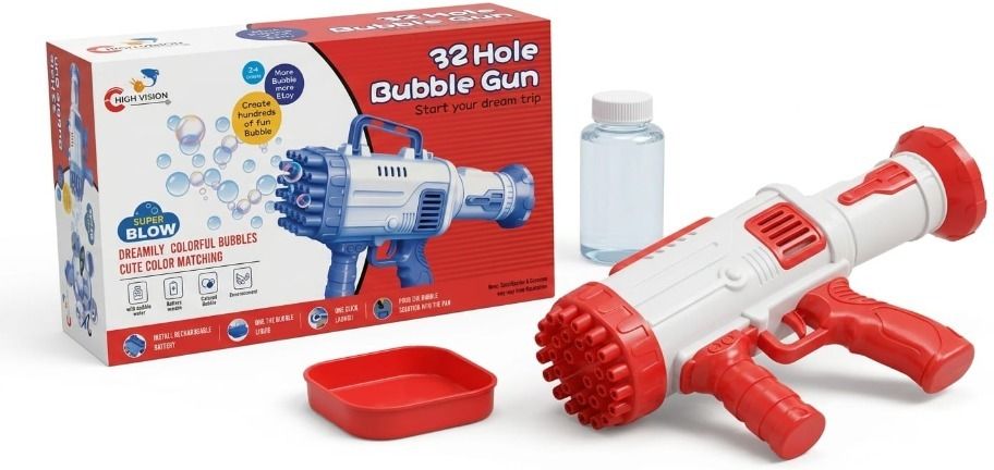 Buuble maker toy gun Toy Bubble Maker-image-35