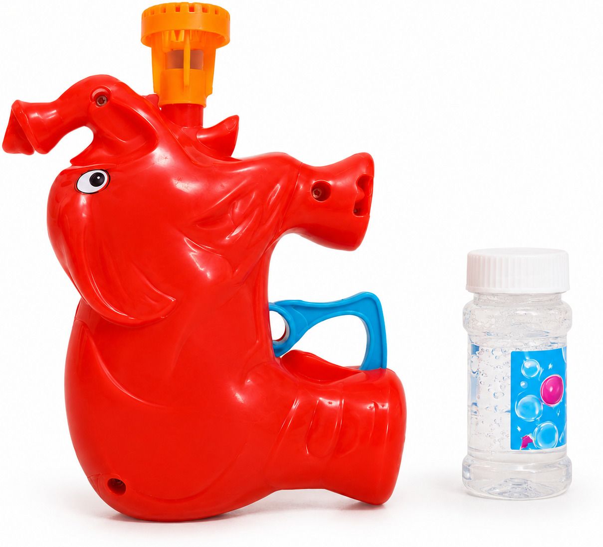 Elephant Bubble Gun Toy with Soap Liquid Solution for Kids 3+ Years-image-22