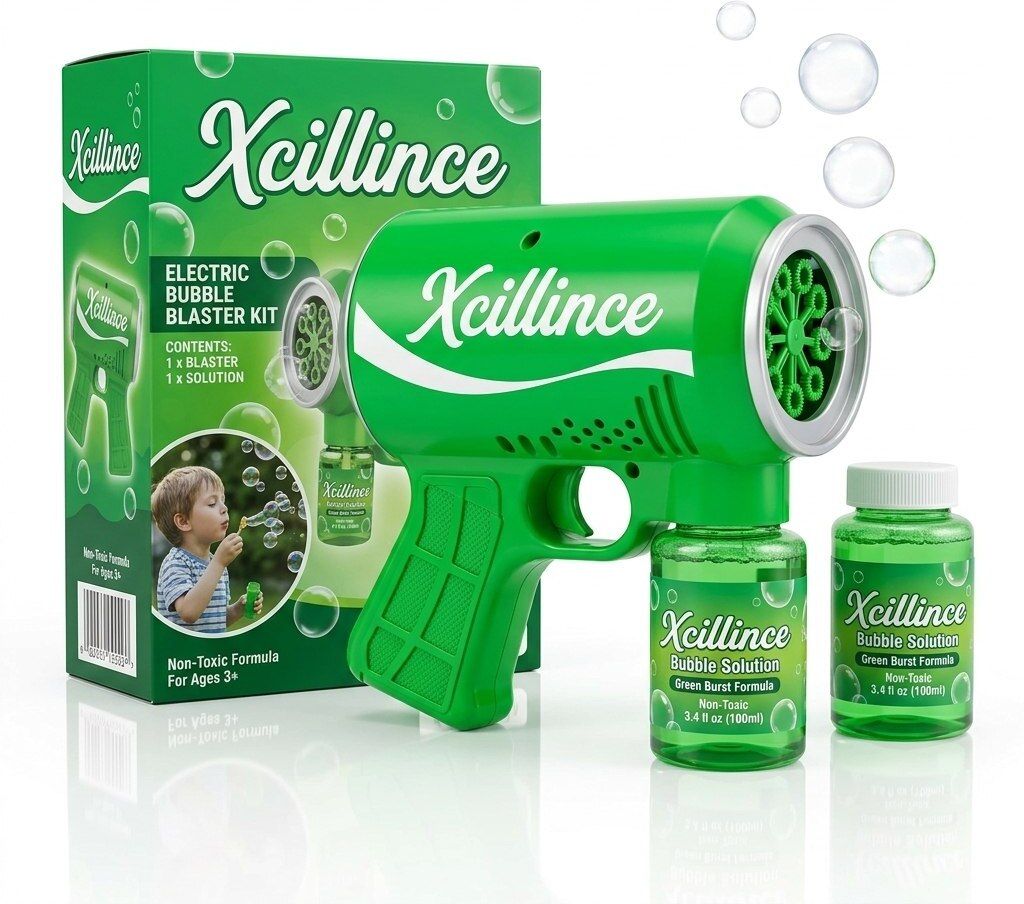 xcillince toys Automatic Bubble Generation, Lightweight Bubble Maker for Children Toy Bubble Maker-picture-28
