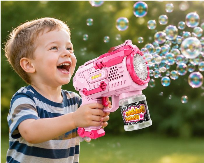 joyloot Electric Bubble Gun for Kids | 15 Hole Automatic Bubble Maker Toy Toy Bubble Maker-picture-22