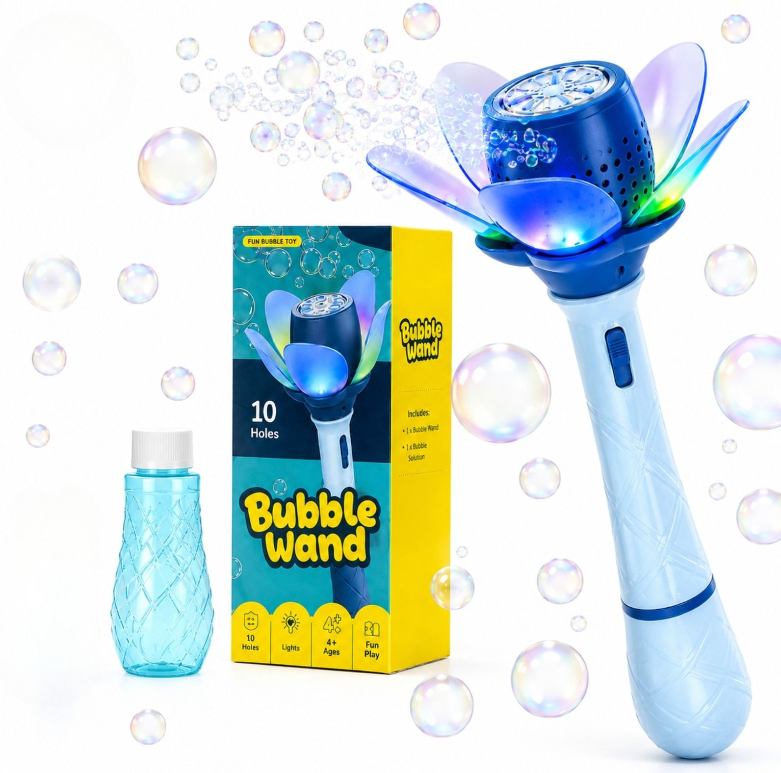 Bubble Wand Machine Toy Bubble Maker-image-28