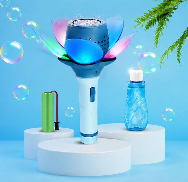 Automatic Bubble Maker Wand Toy with 10 Bubble Holes for Children Toy Bubble Maker-image-12