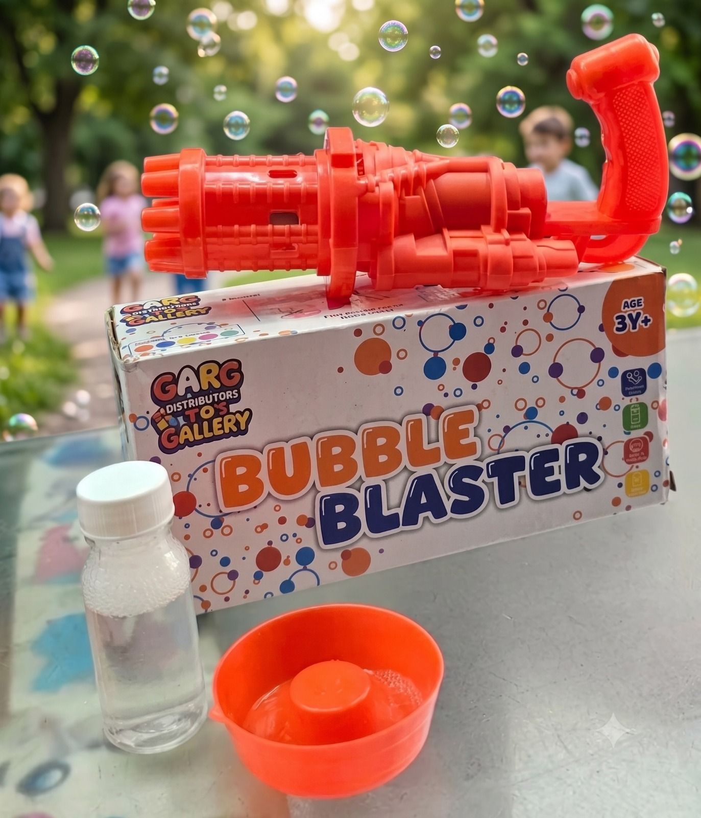 toys adventure Bubble Gun Machine for Kids – 12-Hole Bubble Gun Toy Toy Bubble Maker-picture-15