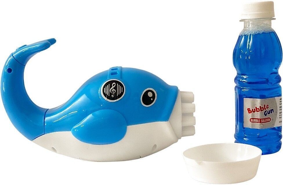 sajeeva Dolphin Bubble Machine Handy Electric Automatic Bubble Making Toy for Kids Toy Bubble Maker-picture-41