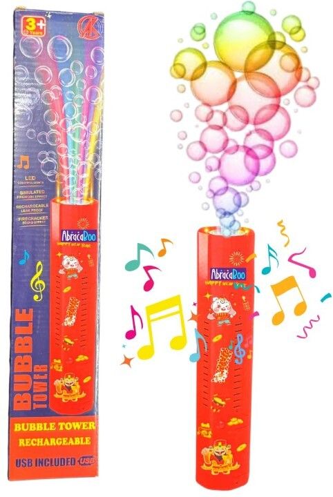 Refillable Electric Bubble Blower Machine Toy Bubble Maker-image-39