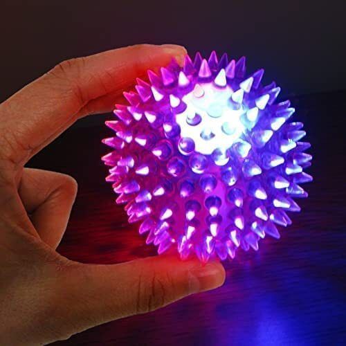 Bouncing Light Flashing Balls Set of 1 Pcs for Kids Playing Fun Ball Toy Set Handball