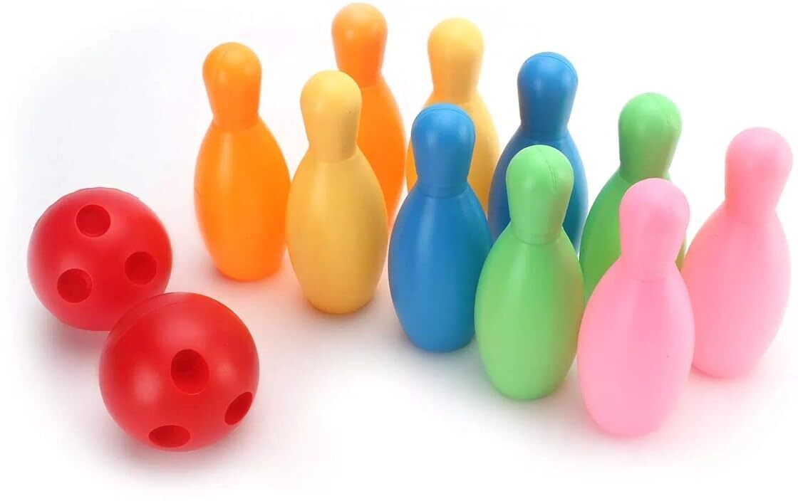 tirth Bowling Game Set for Kid 10 Pin 2 Ball Toy-picture-13