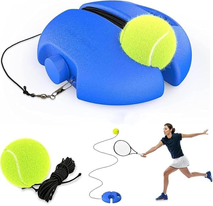 suviksha Rackets and Balls Base Training Practice Set | Outdoor Indoor Games Tennis Kit-picture-12