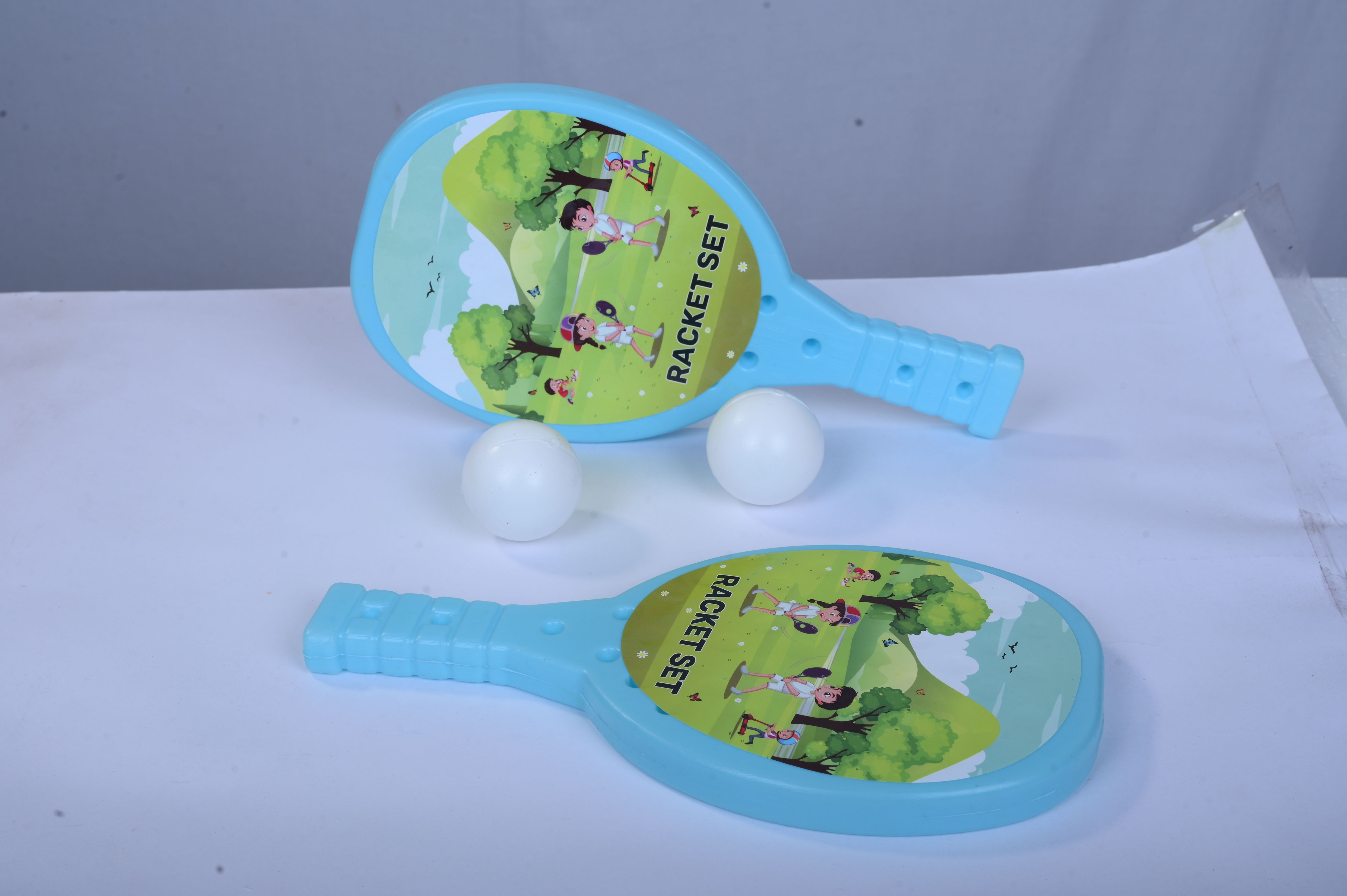 ATTRECTIVE RACKET MULTICOLOUR TOY FOR KIDS Multicolor Table Tennis Racquet
