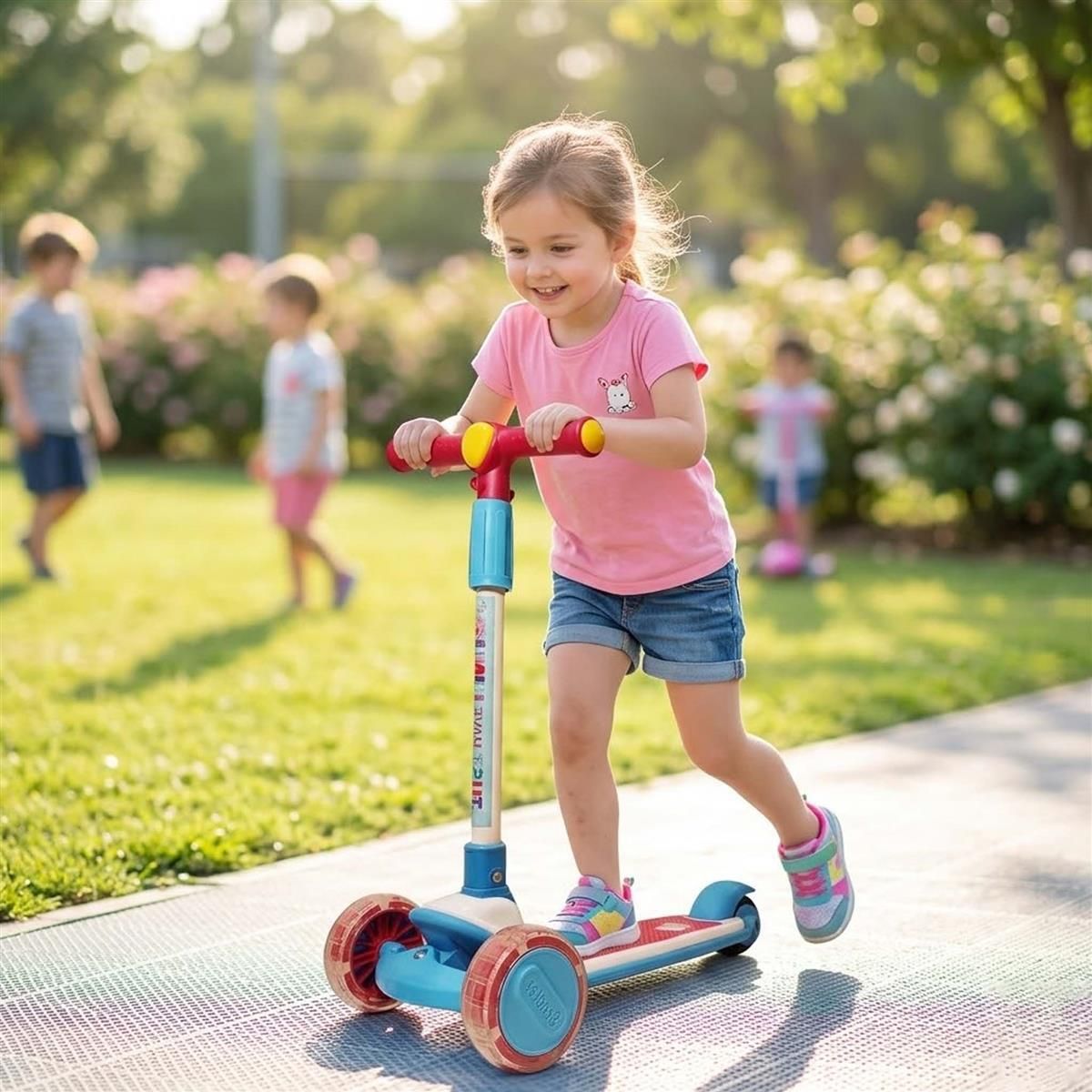 Peppa Pig Adventure Rider Kick Scooter for Kids-image-38