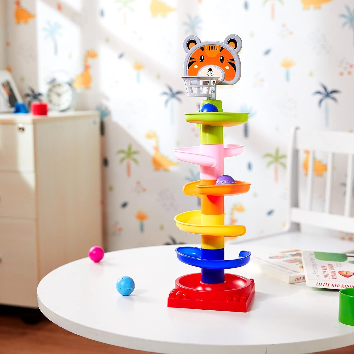 Roll Ball Tower | Toddler Kids Toys