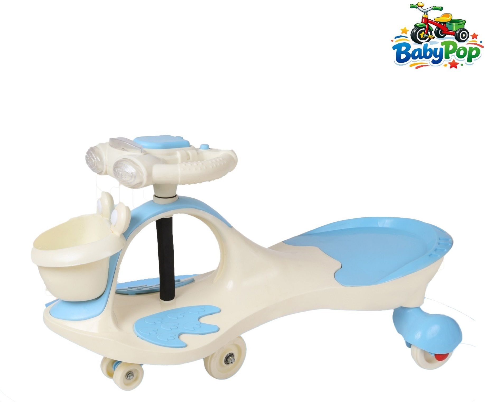 Ride-on with Bucket Face | Lights and Sounds BUCKET CAR DVPOT-13B Tricycle-image-23